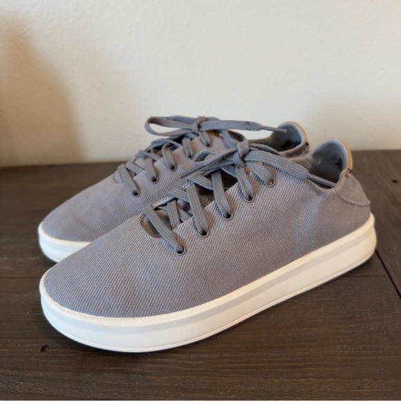 OluKai Women's Gray and Cream Sneakers size7.5 - Picture 3 of 15